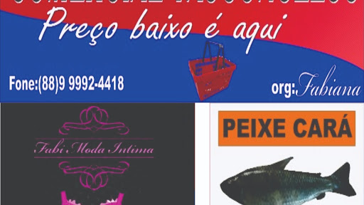 Comercial Vasconcelos preço baixo é aqui!!!